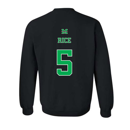 Marshall - NCAA Softball : Savannah Rice - Crewneck Sweatshirt Sports Shersey