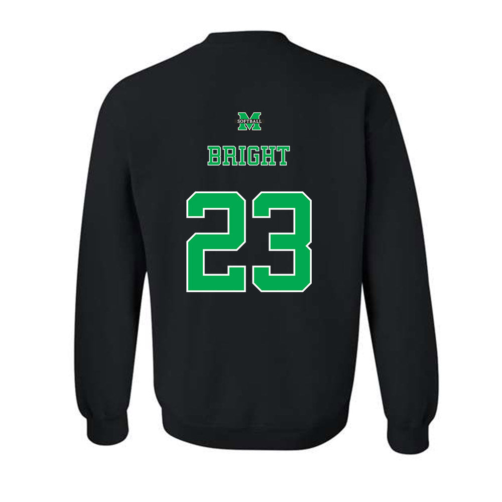 Marshall - NCAA Softball : Sydney Bright - Crewneck Sweatshirt Sports Shersey