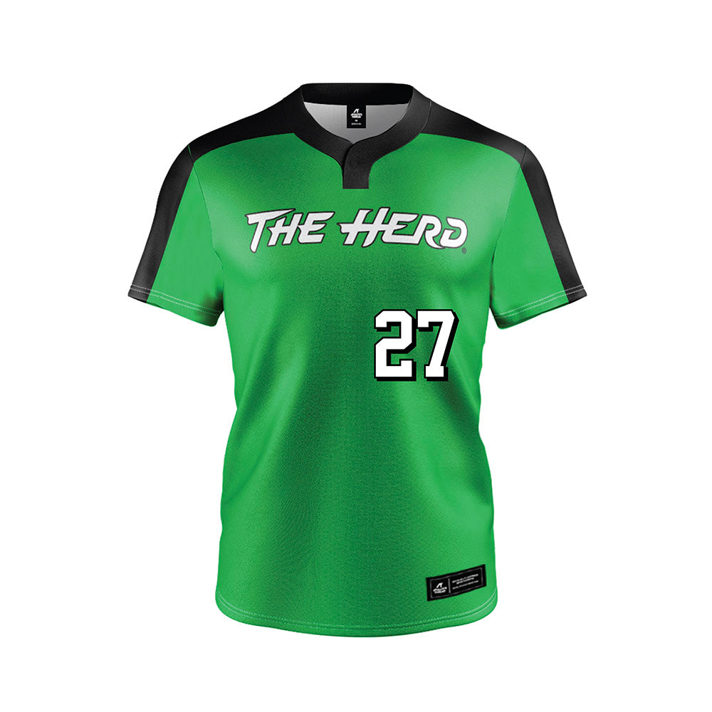 Marshall - NCAA Softball : Ramey George - Baseball Jersey