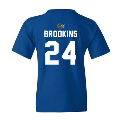 Florida - NCAA Baseball : Blake Brookins - Youth T-Shirt Replica Shersey