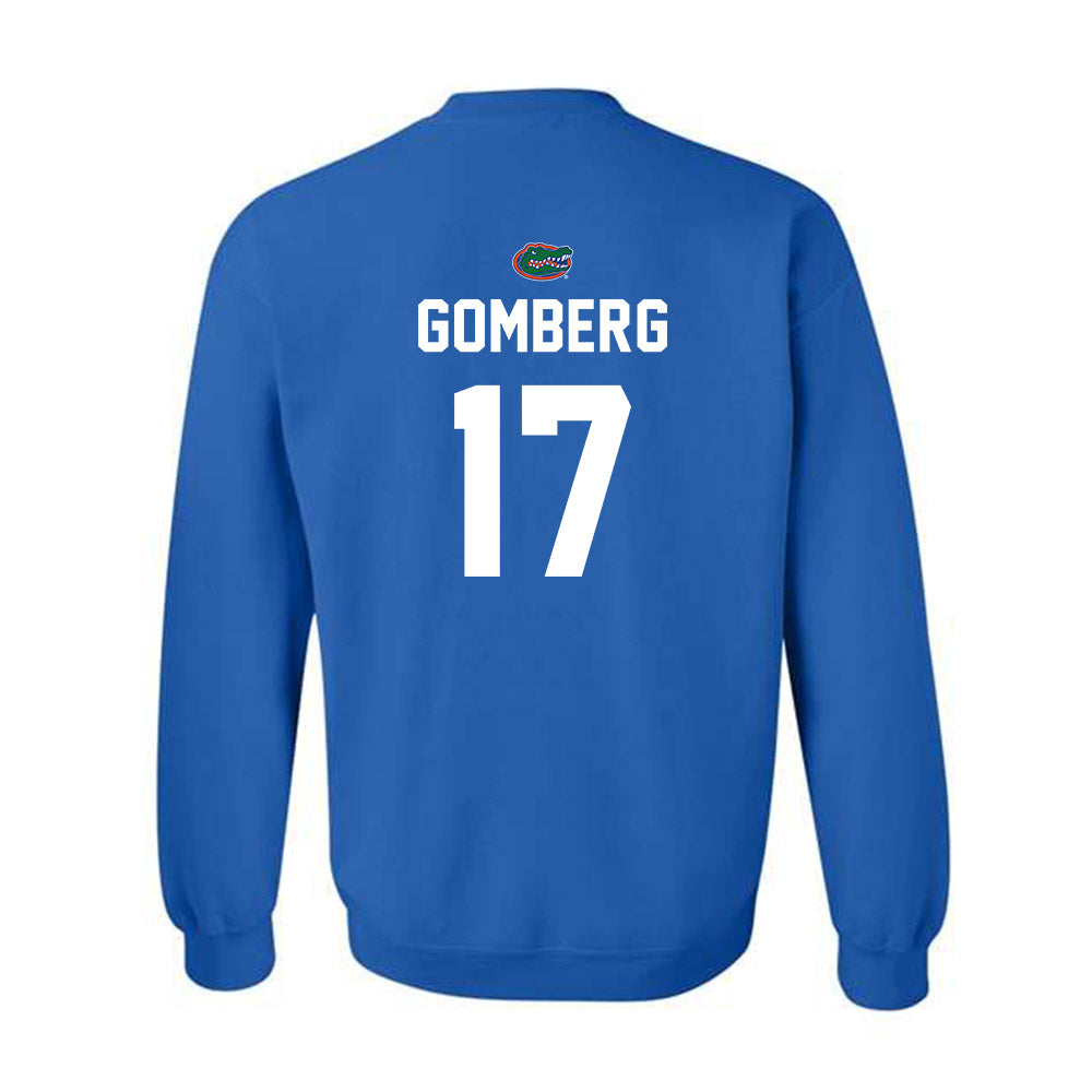 Florida - NCAA Baseball : Jacob Gomberg - Crewneck Sweatshirt Replica Shersey