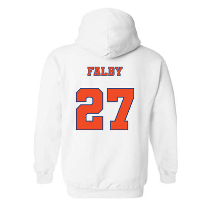 Florida - NCAA Softball : Kendra Falby - Hooded Sweatshirt Replica Shersey