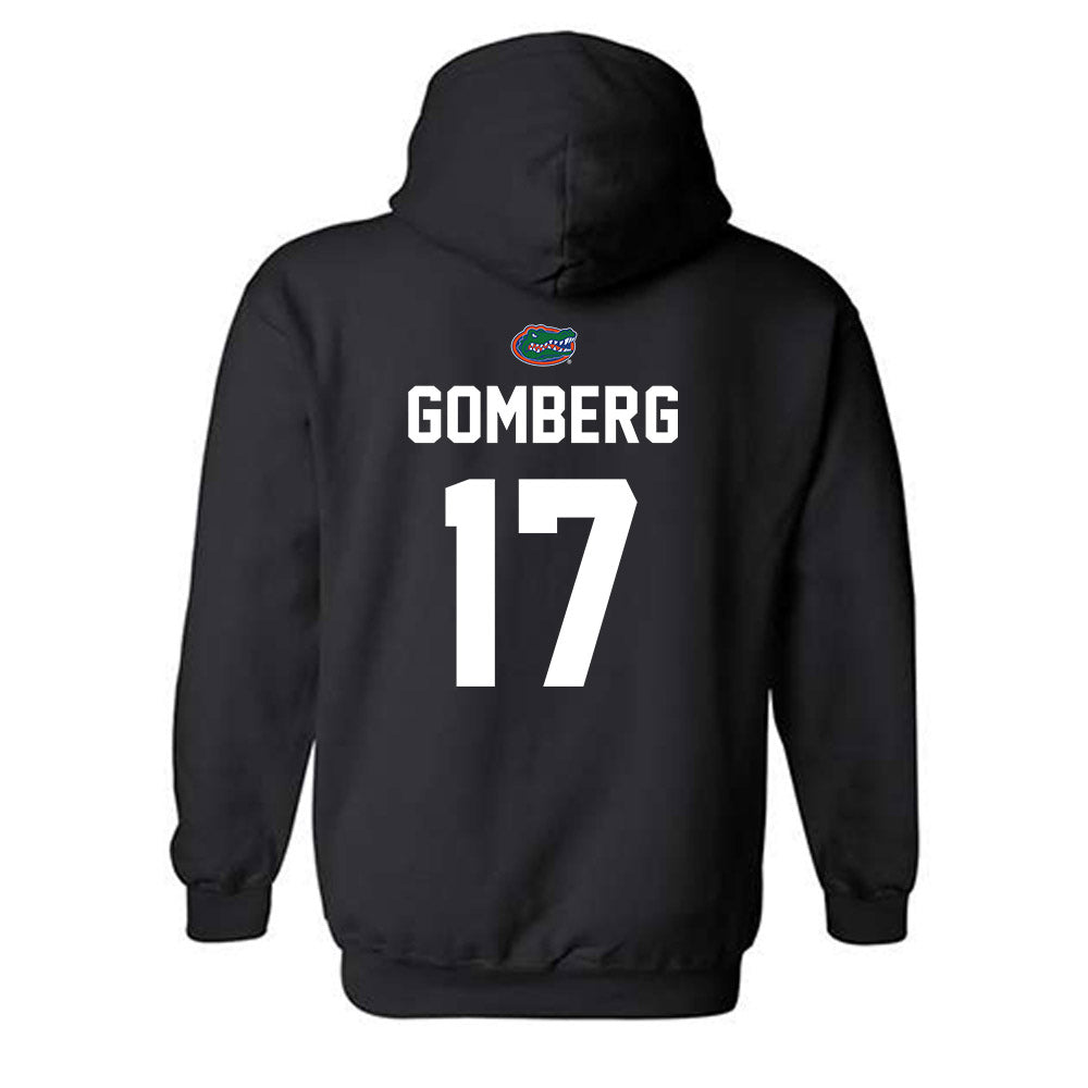 Florida - NCAA Baseball : Jacob Gomberg - Hooded Sweatshirt Sports Shersey