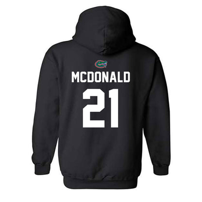 Florida - NCAA Baseball : Caden McDonald - Hooded Sweatshirt Sports Shersey