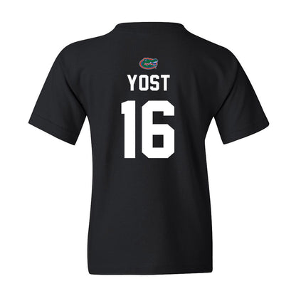 Florida - NCAA Baseball : Hayden Yost - Youth T-Shirt Sports Shersey