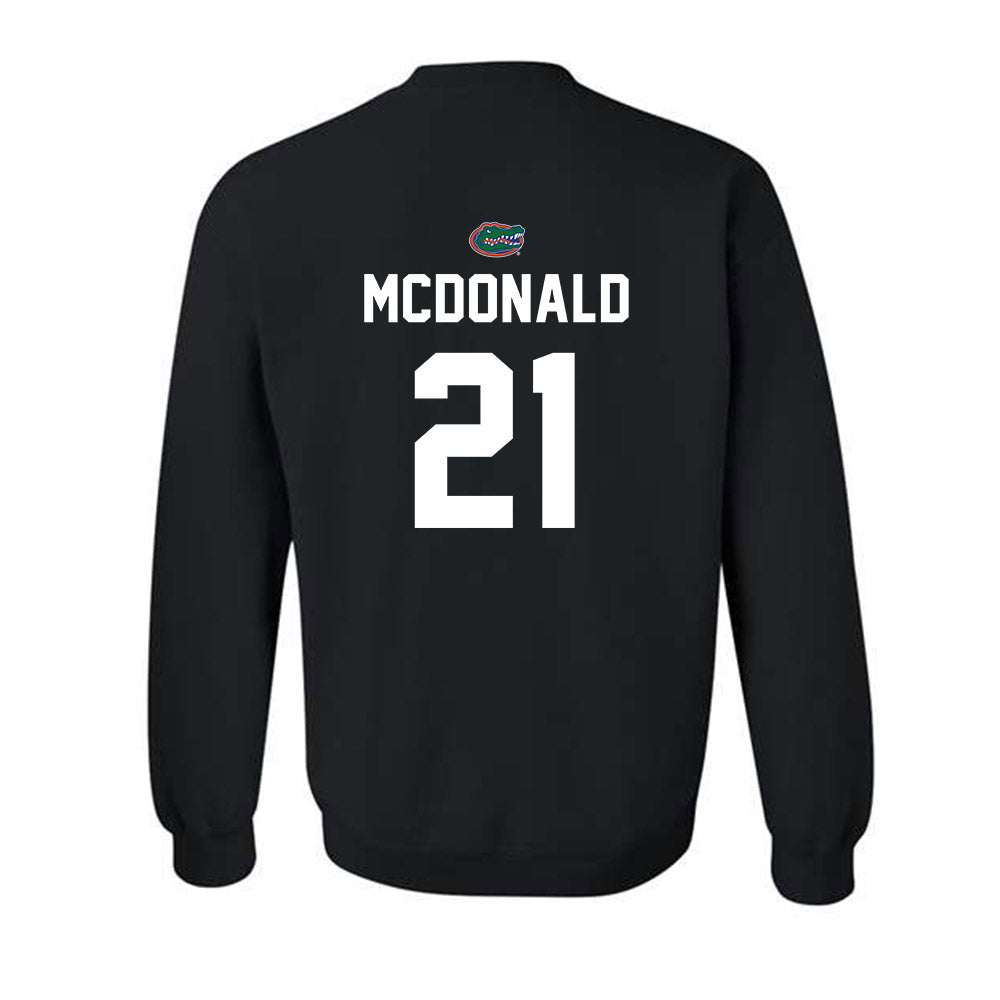 Florida - NCAA Baseball : Caden McDonald - Crewneck Sweatshirt Sports Shersey