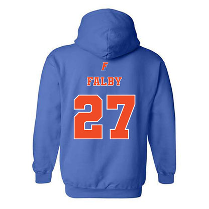 Florida - NCAA Softball : Kendra Falby - Hooded Sweatshirt Sports Shersey