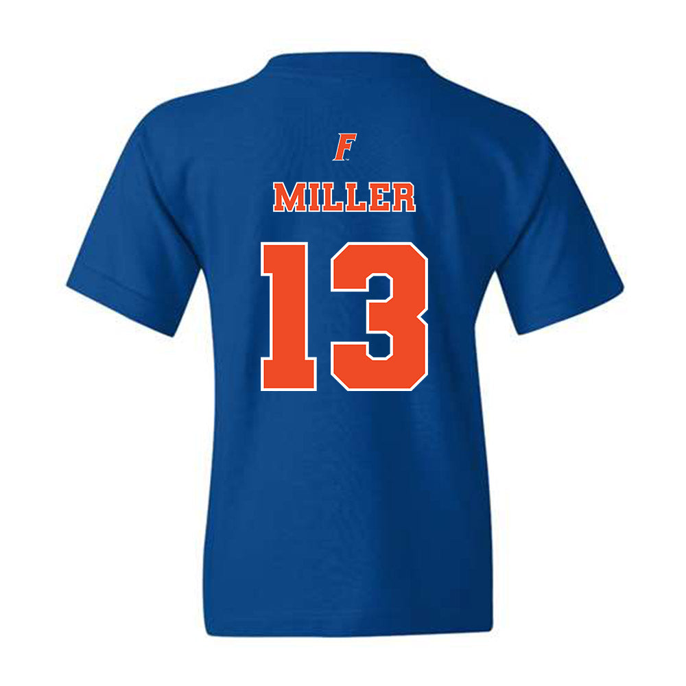 Florida - NCAA Softball : Olivia Miller - Youth T-Shirt Sports Shersey