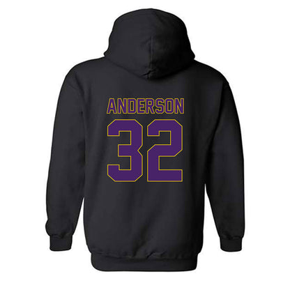 Northern Iowa - NCAA Men's Basketball : Tytan Anderson Hooded Sweatshirt
