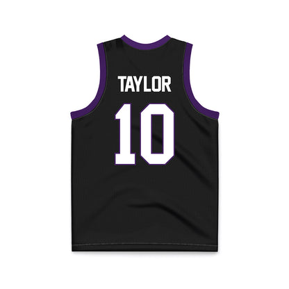 Northern Iowa - NCAA Men's Basketball : RJ Taylor Black Jersey