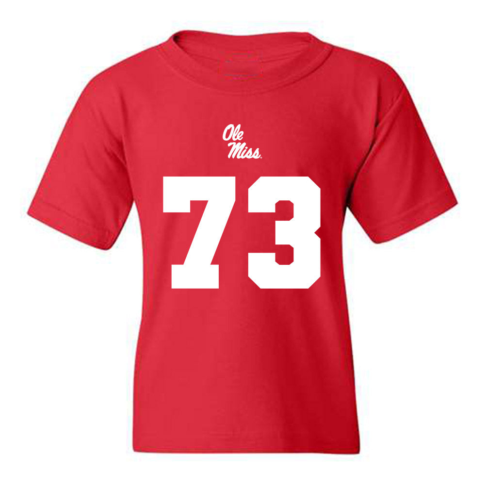 Ole Miss - NCAA Football : Eli Acker Replica Shersey Youth T-Shirt