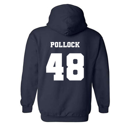 Ole Miss - NCAA Football : Charlie Pollock Replica Shersey Hooded Sweatshirt