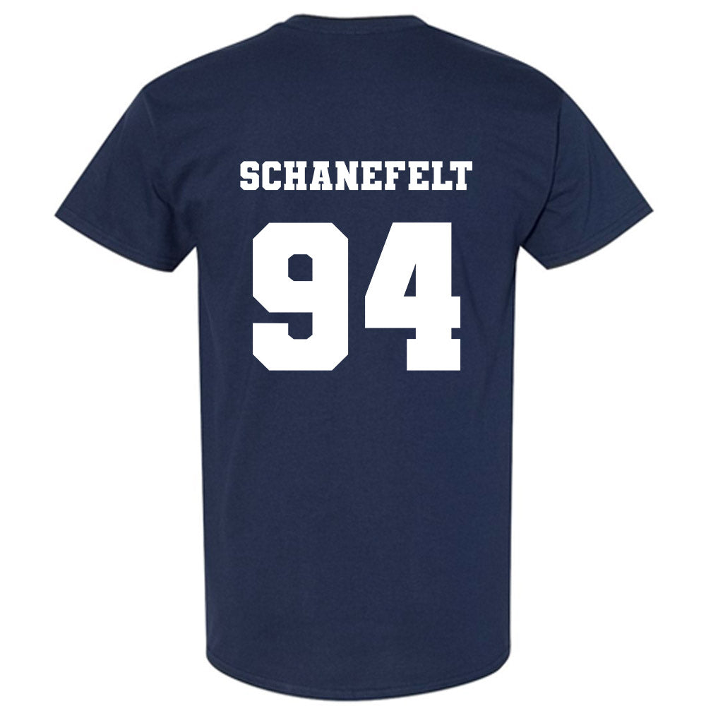 Ole Miss - NCAA Football : Christian Schanefelt Replica Shersey Short Sleeve T-Shirt