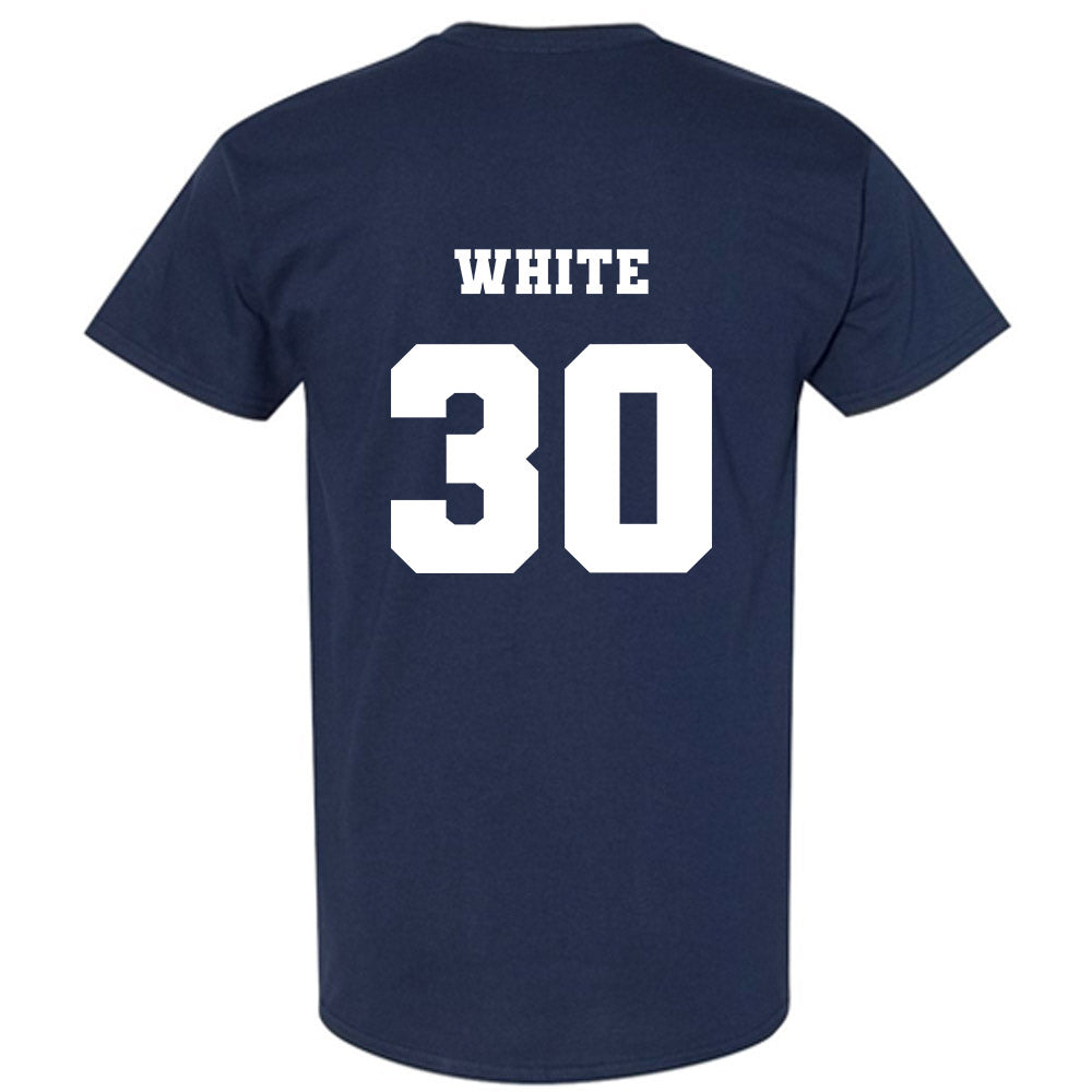 Ole Miss - NCAA Football : Trip White Replica Shersey Short Sleeve T-Shirt