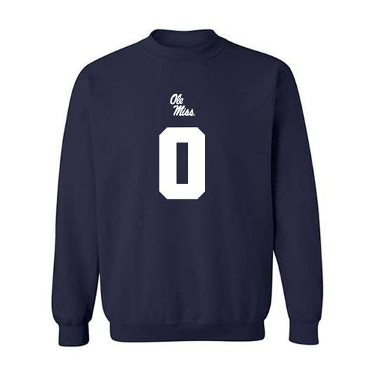 Ole Miss - NCAA Football : Joshua Harris - Crewneck Sweatshirt Replica Shersey