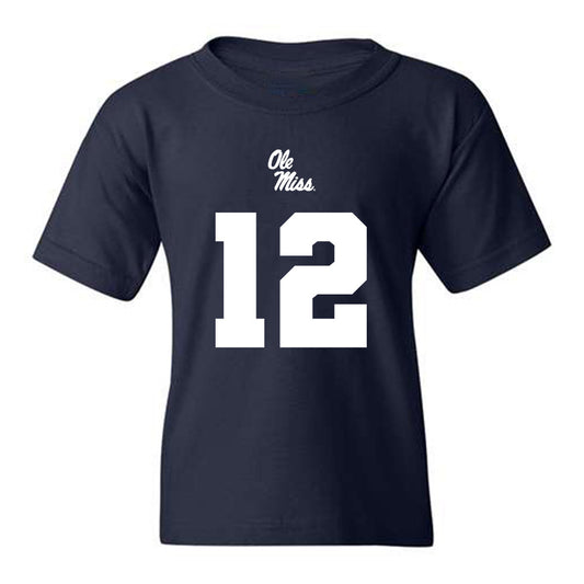 Ole Miss - NCAA Football : Fraser Masin Replica Shersey Youth T-Shirt