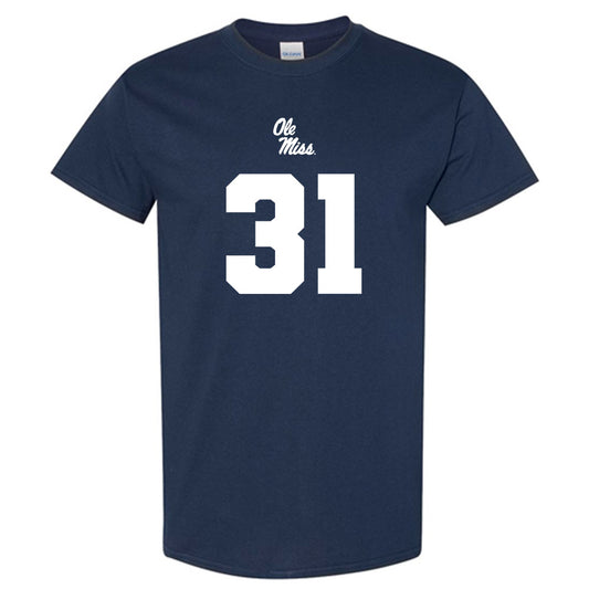 Ole Miss - NCAA Football : Calvin Wilson Replica Shersey Short Sleeve T-Shirt