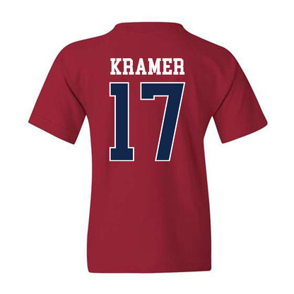 Ole Miss - NCAA Baseball : John Kramer - Youth T-Shirt Replica Shersey