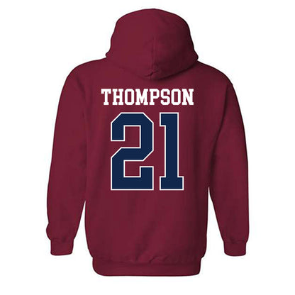 Ole Miss - NCAA Softball : Grace Thompson - Hooded Sweatshirt Replica Shersey
