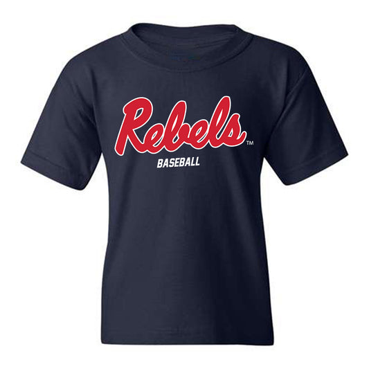 Ole Miss - NCAA Baseball : Bo Gatlin - Youth T-Shirt Replica Shersey
