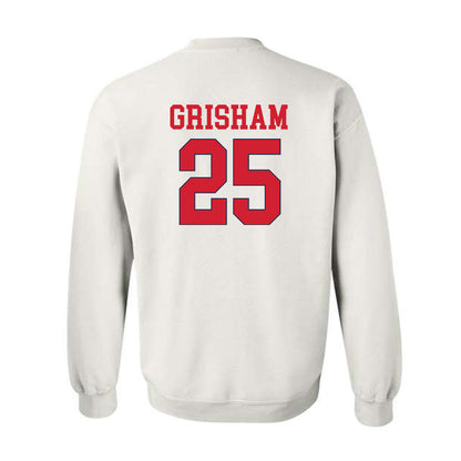 Ole Miss - NCAA Softball : Tenly Grisham - Crewneck Sweatshirt Replica Shersey