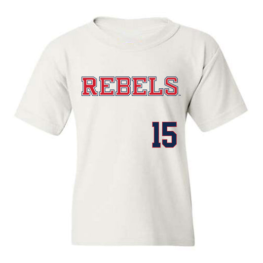 Ole Miss - NCAA Softball : Makenna Kliethermes - Youth T-Shirt Replica Shersey