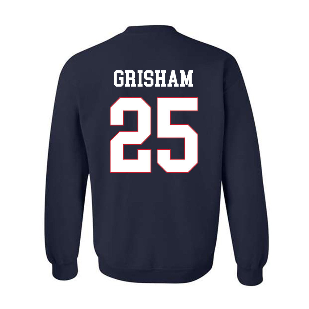 Ole Miss - NCAA Softball : Tenly Grisham - Crewneck Sweatshirt Replica Shersey