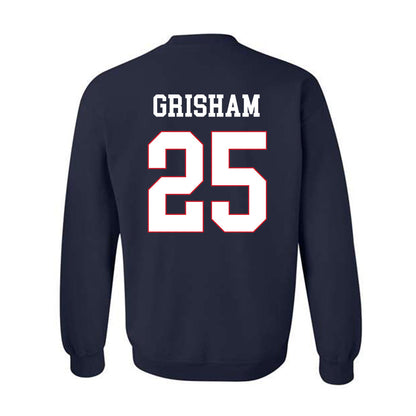 Ole Miss - NCAA Softball : Tenly Grisham - Crewneck Sweatshirt Replica Shersey