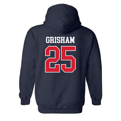 Ole Miss - NCAA Softball : Tenly Grisham - Hooded Sweatshirt Classic Shersey