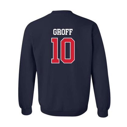 Ole Miss - NCAA Baseball : Ethan Groff - Crewneck Sweatshirt Classic Shersey