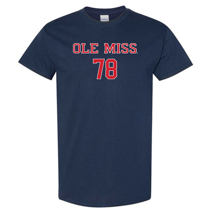 Ole Miss - NCAA Football : Jeremy James Short Sleeve T-Shirt