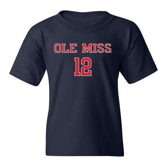 Ole Miss - NCAA Football : Fraser Masin Youth T-Shirt