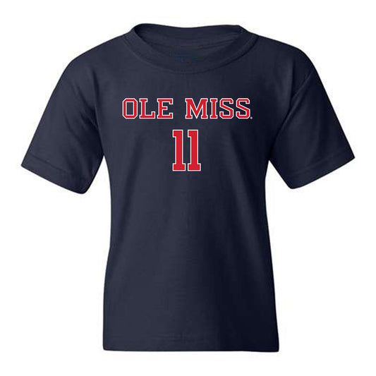 Ole Miss - NCAA Men's Basketball : Matthew Murrell - Youth T-Shirt Classic Shersey