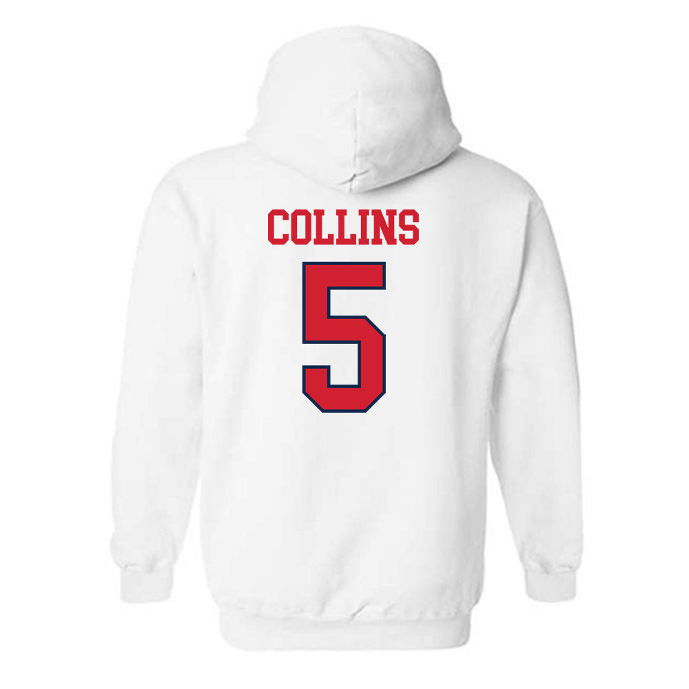 Ole Miss - NCAA Women's Basketball : Silentianna Collins - Hooded Sweatshirt Classic Shersey