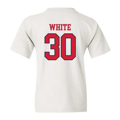 Ole Miss - NCAA Football : Trip White Youth T-Shirt