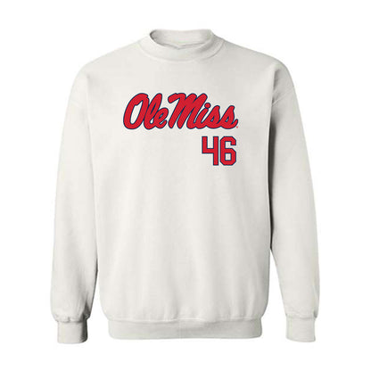 Ole Miss - NCAA Baseball : Brayden Jones - Crewneck Sweatshirt Classic Shersey