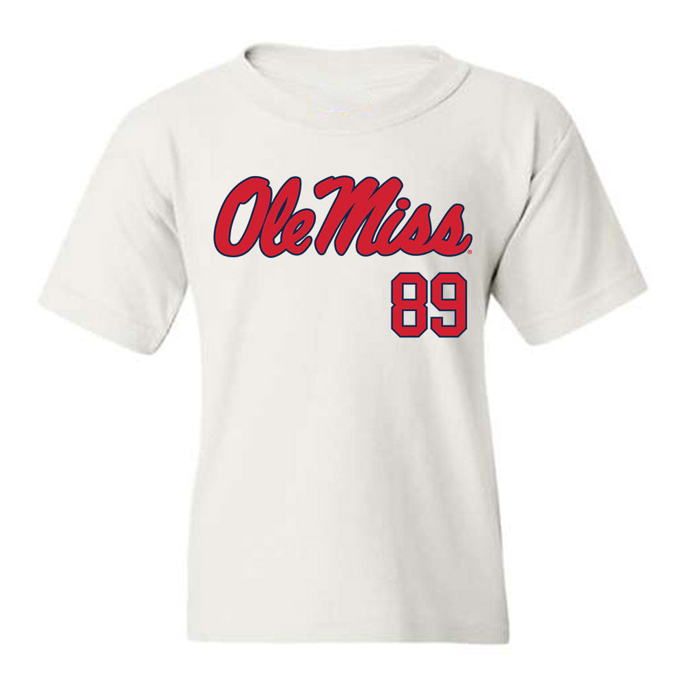 Ole Miss - NCAA Football : JJ Pegues Youth T-Shirt