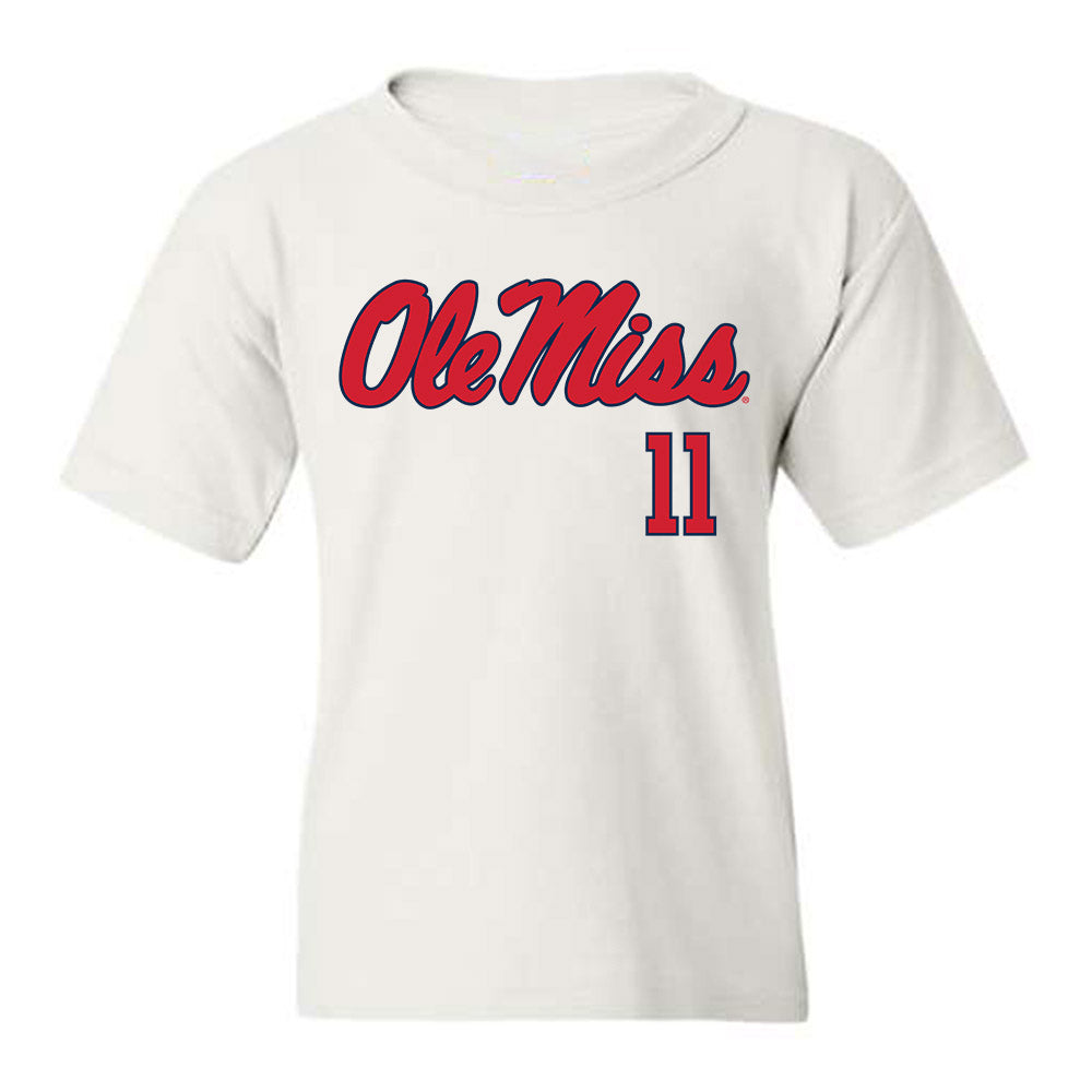 Ole Miss - NCAA Men's Basketball : Matthew Murrell - Youth T-Shirt Classic Shersey