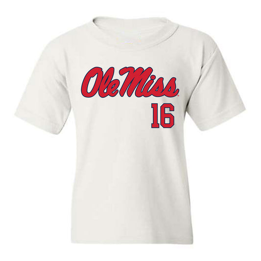 Ole Miss - NCAA Football : Braden Waterman Youth T-Shirt