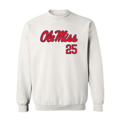 Ole Miss - NCAA Softball : Tenly Grisham - Crewneck Sweatshirt Classic Shersey