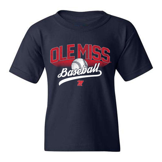 Ole Miss - NCAA Baseball : Ethan Lege - Youth T-Shirt Sports Shersey