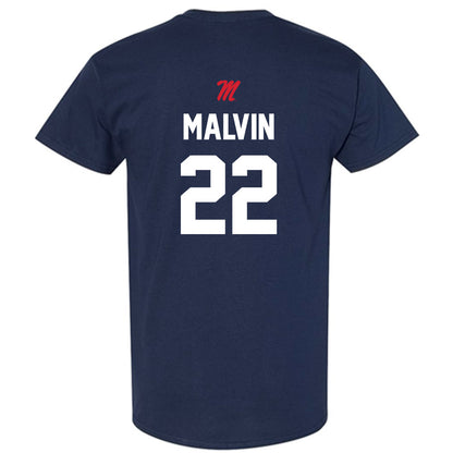 Ole Miss - NCAA Softball : Taylor Malvin - T-Shirt Sports Shersey