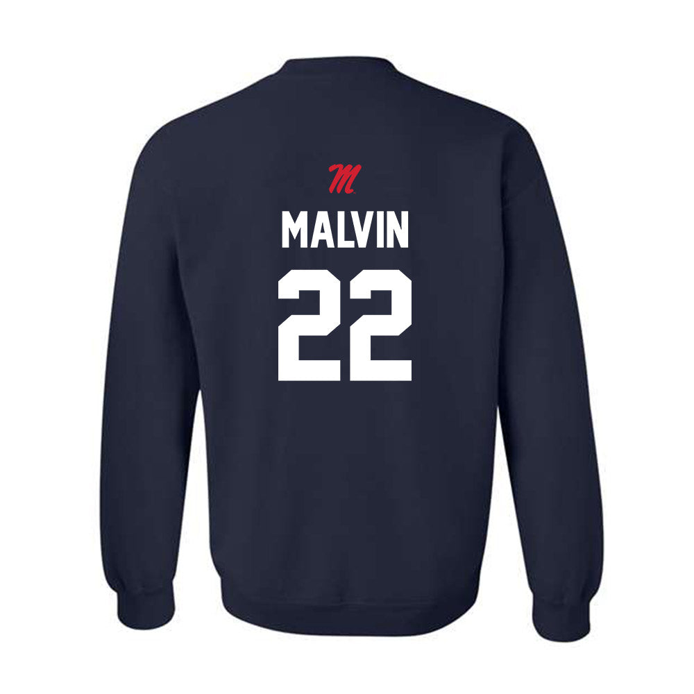 Ole Miss - NCAA Softball : Taylor Malvin - Crewneck Sweatshirt Sports Shersey