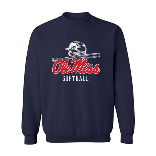 Ole Miss - NCAA Softball : Tenly Grisham - Crewneck Sweatshirt Sports Shersey