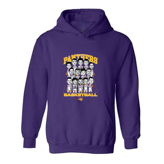 Northern Iowa - NCAA Men's Basketball : Team Illustration Hooded Sweatshirt