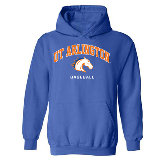 Texas Arlington - NCAA Baseball : Nicholas Robb - Hooded Sweatshirt Classic Shersey