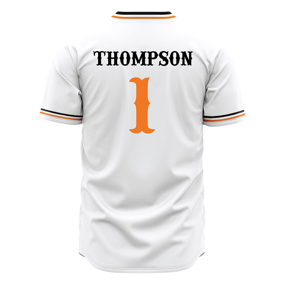 Campbell - NCAA Baseball : Dalen Thompson - Baseball Jersey