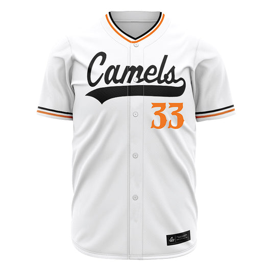 Campbell - NCAA Baseball : Jonah Oster - Baseball Jersey