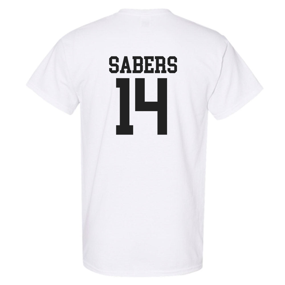 Campbell - NCAA Baseball : Zach Sabers - T-Shirt Replica Shersey