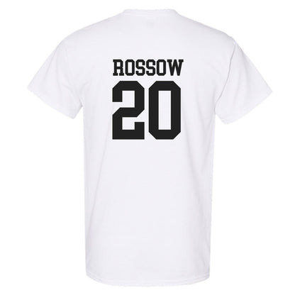Campbell - NCAA Baseball : David Rossow - T-Shirt Replica Shersey